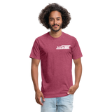 845 Subie Elite Tshirt (Option 2) - heather burgundy