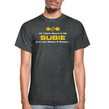 All I Care About Is My Subie & 5 People - deep heather