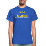 All I Care About Is My Subie & 5 People - royal blue