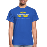 All I Care About Is My Subie & 5 People - royal blue