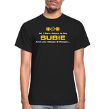 All I Care About Is My Subie & 5 People - black