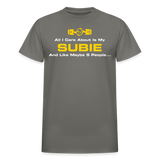 All I Care About Is My Subie & 5 People - charcoal