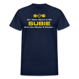 All I Care About Is My Subie & 5 People - navy