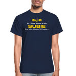 All I Care About Is My Subie & 5 People - navy