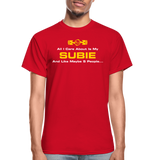 All I Care About Is My Subie & 5 People - red