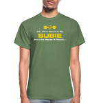 All I Care About Is My Subie & 5 People - military green