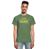 All I Care About Is MY Subie & 2 People - military green