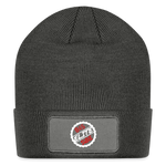 845 Subie Elite Patch Beanie (option 1) - charcoal grey