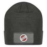 845 Subie Elite Patch Beanie (option 1) - charcoal grey