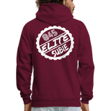 845 Subie Elite Hoodie (Hanes - Option 1) - burgundy