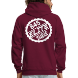 845 Subie Elite Hoodie (Hanes - Option 2) - burgundy