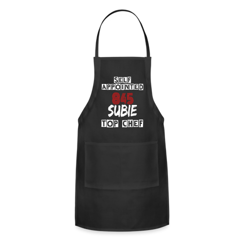 Self Appointed 845Subie Top Chef Apron - black