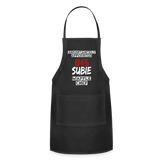 Unfortunately Appointed 845Subie Waffle Chef Apron - black