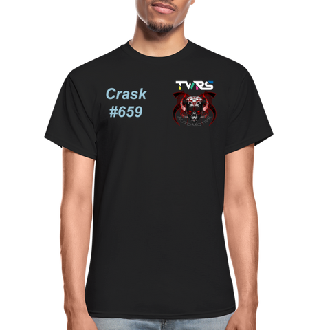 Crask Saints N Sinners Racing Team w/ Sponsors Tshirt - black