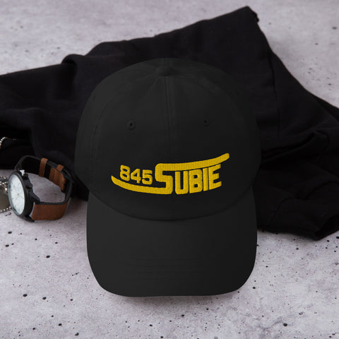 845 Subie Gold Embroidered Dad hat