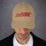 845 Subie Red Font Baseball Cap