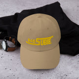 845 Subie Gold Embroidered Dad hat
