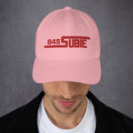 845 Subie Red Font Baseball Cap