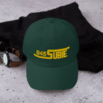 845 Subie Gold Embroidered Dad hat