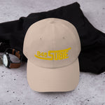 845 Subie Gold Embroidered Dad hat