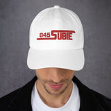845 Subie Red Font Baseball Cap