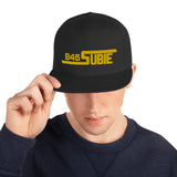 845 Subie Gold Embroidered Snapback Hat