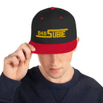 845 Subie Gold Embroidered Snapback Hat