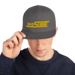 845 Subie Gold Embroidered Snapback Hat