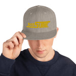 845 Subie Gold Embroidered Snapback Hat