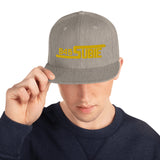 845 Subie Gold Embroidered Snapback Hat