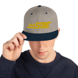 845 Subie Gold Embroidered Snapback Hat