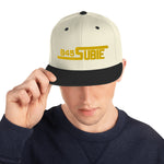845 Subie Gold Embroidered Snapback Hat