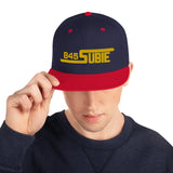 845 Subie Gold Embroidered Snapback Hat
