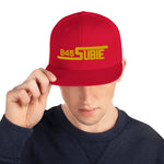 845 Subie Gold Embroidered Snapback Hat