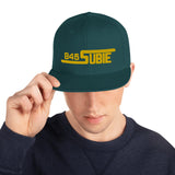 845 Subie Gold Embroidered Snapback Hat
