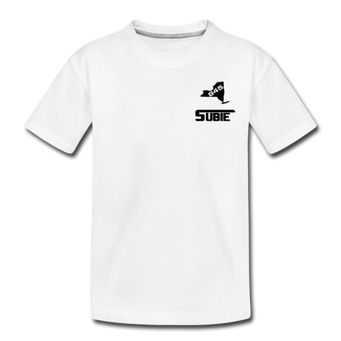 845 Subie Black Font Kids' Premium T-Shirt - white