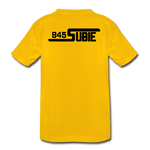 845 Subie Black Font Kids' Premium T-Shirt - sun yellow