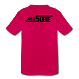 845 Subie Black Font Kids' Premium T-Shirt - dark pink