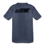 845 Subie Black Font Kids' Premium T-Shirt - heather blue
