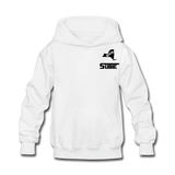 845 Subie Black Font Kids' Hoodie - white