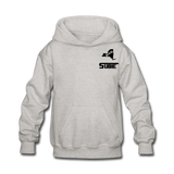 845 Subie Black Font Kids' Hoodie - heather gray