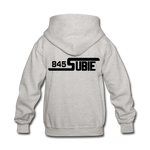 845 Subie Black Font Kids' Hoodie - heather gray