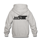 845 Subie Black Font Kids' Hoodie - heather gray
