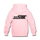 845 Subie Black Font Kids' Hoodie - pink