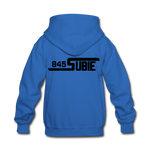 845 Subie Black Font Kids' Hoodie - royal blue