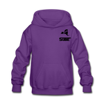 845 Subie Black Font Kids' Hoodie - purple