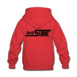 845 Subie Black Font Kids' Hoodie - red