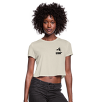 845 Subie Black Font Women's Cropped T-Shirt - dust
