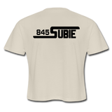 845 Subie Black Font Women's Cropped T-Shirt - dust
