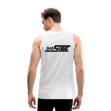 845 Subie Black Font Men’s Premium Tank - white